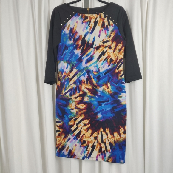 Tiana B Women's Multi Color Dress size 10 - Picture 3 of 5